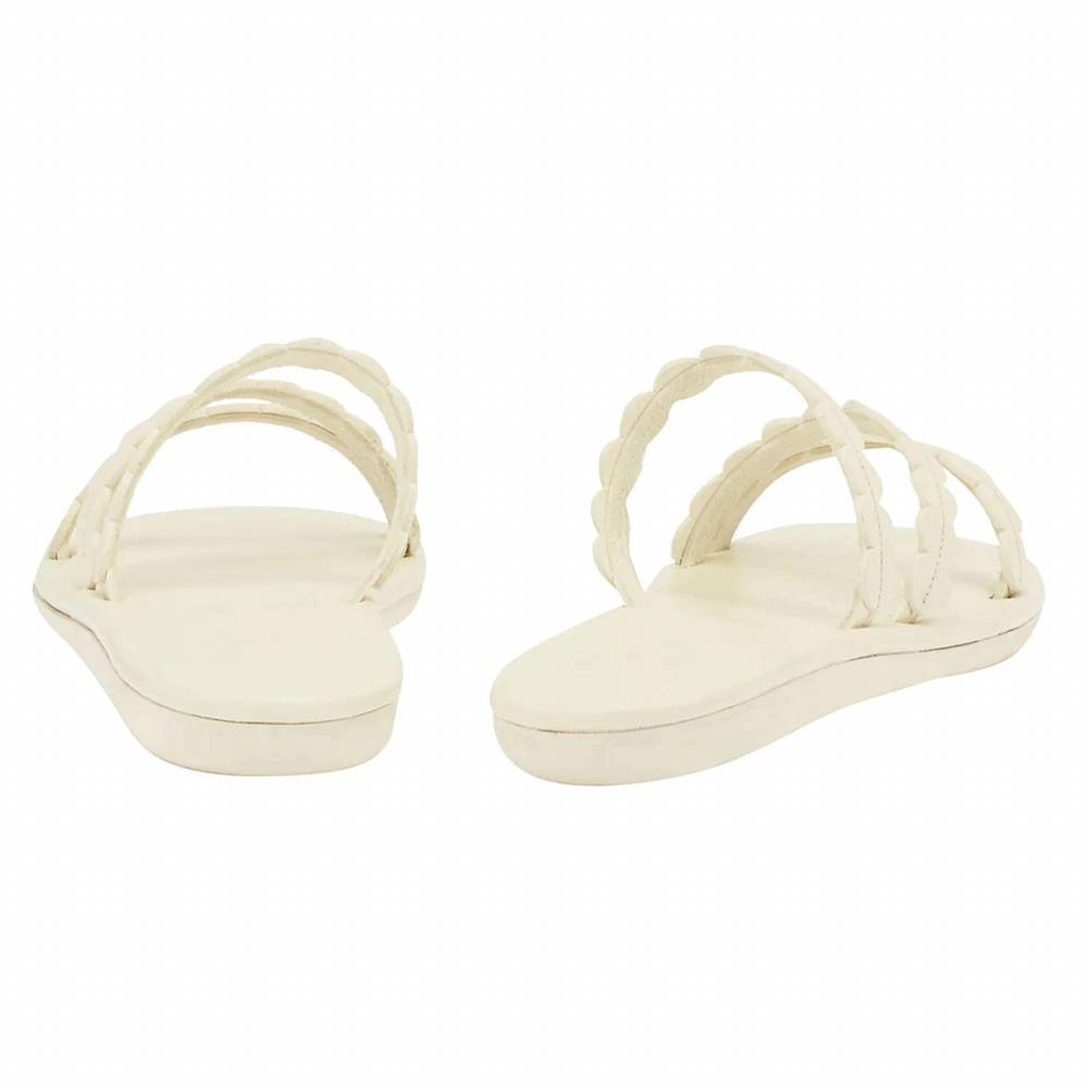 NEW ANCIENT GREEK SANDALS women's oceanis strap sandal in off white - Picture 4 of 4